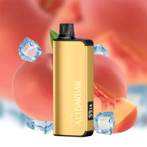 ALIBARBAR INGOT 9000 Puffs Peach Ice — Disposable Vape Australia
