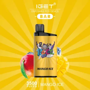 IGET BAR MANGO ICE – 3500 PUFFS