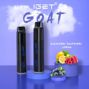 IGET GOAT BLUEBERRY RASPBERRY LEMON – 5000 PUFFS