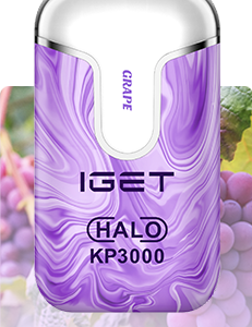 IGET Halo KP3000 - Grape (3000 Puffs)
