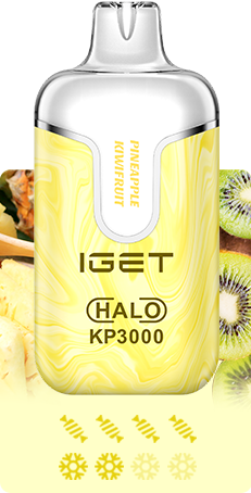 IGET Halo KP3000 - Pineapple Kiwifruit (3000 Puffs)