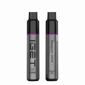 IGET HOT Raspberry grape 5500 Puffs