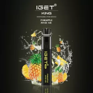 IGET KING PINEAPPLE JUICE ICE – 2600 PUFFS