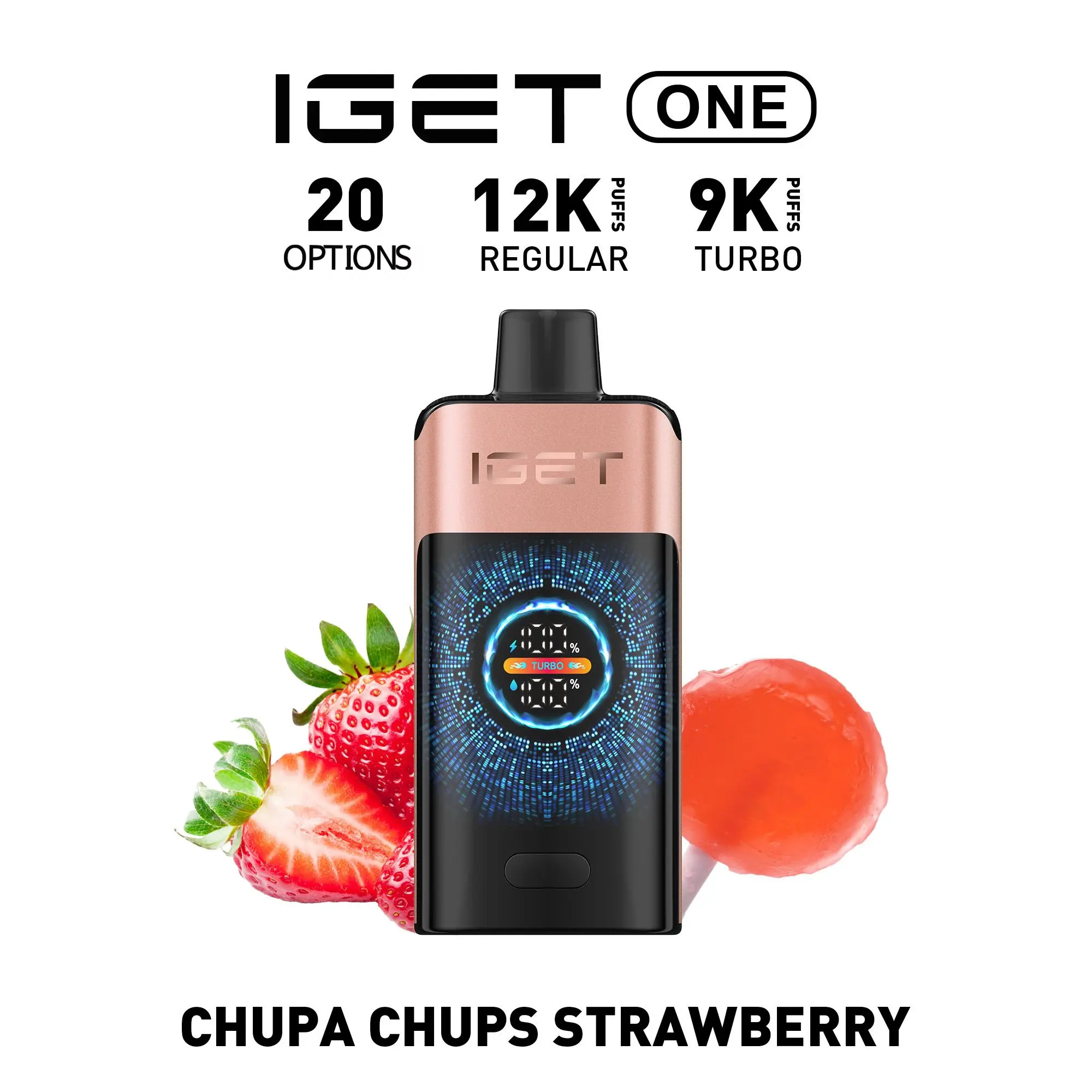 IGET ONE Vape 12000 PUFFS STRAWBERRY