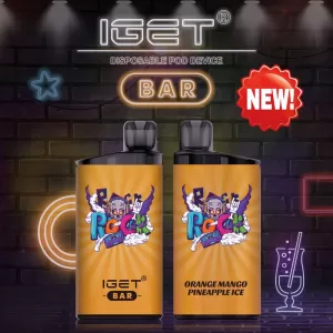 IGET ORANGE MANGO PINEAPPLE-3500 PUFFS