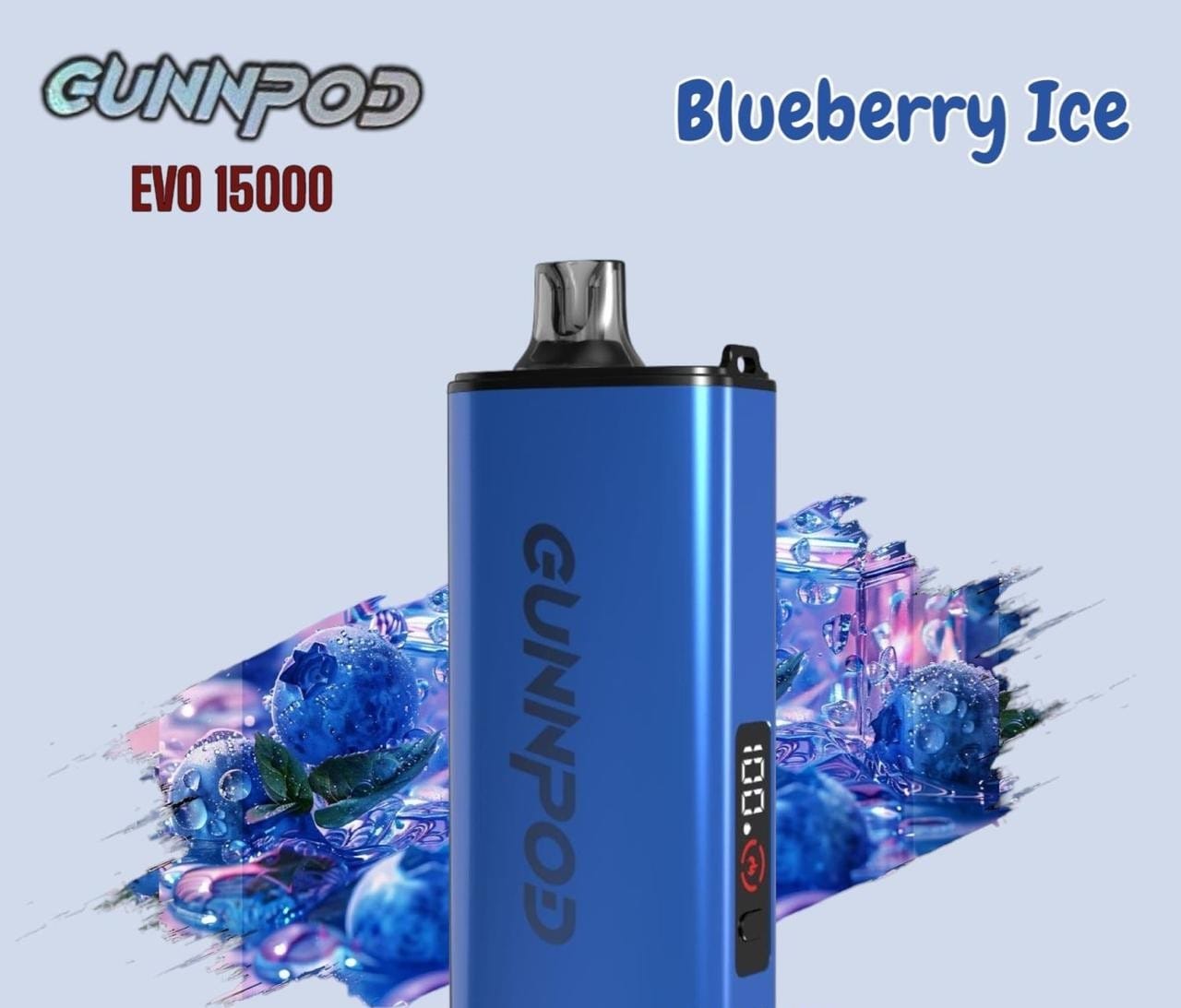 Gunnpod EVO Blueberry Ice 15000