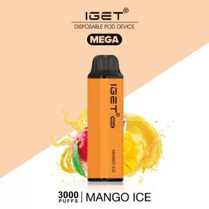IGET MEGA MANGO ICE – 3000 PUFFS